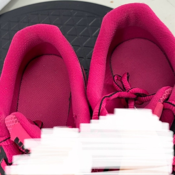 Nike Kids Youth Size 6.5 Shoes Pink Mesh Sneakers Dual Fusion Run 3 Womens 9 - Picture 7 of 10